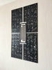 Asma Ul Husna 99 Names of Allah Kufic Islamic Wall Art, Asmaul Husna Acrylic and Wood Wall Art, Islamic Home Decor, Ramadan,Muslim Eid Gifts
