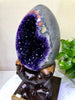 43.56LB Raw Amethyst Egg/Cathedral Amethyst/Anxiety relief/Stunnign Quartz & Amethyst Stone Egg Geode/Interior Design Home Decor 6.17JDQS